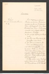 k.k. naturhistorisches Hofmuseum, Intendanzakten 1885-1896 (Hauer), Aktenzahl Z.607.a/1889, Seite 1